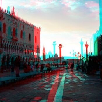 Digital Arts titled "Venezia" by Domenico Russello, Original Artwork, 3D Modeling