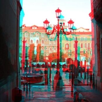 제목이 "Venezia"인 디지털 아트 Domenico Russello로, 원작, 3D 모델링
