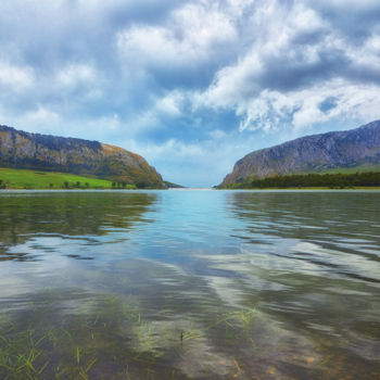 Photography titled "Il Lago di Piana de…" by Domenico Guddo, Original Artwork