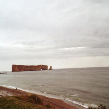 Photography titled "Gaspésie,falaise fa…" by Dominick, Original Artwork