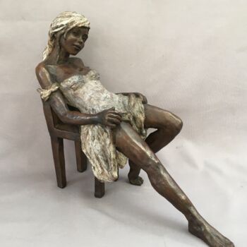 Escultura titulada "ANNA" por Dominique Beyssey, Obra de arte original