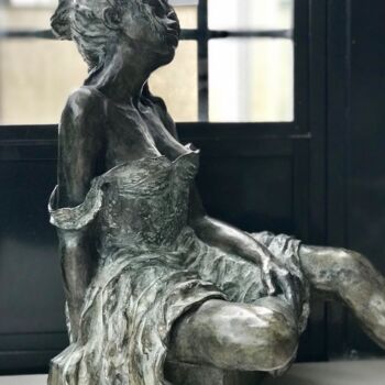 Sculptuur getiteld "Angèle" door Dominique Beyssey, Origineel Kunstwerk
