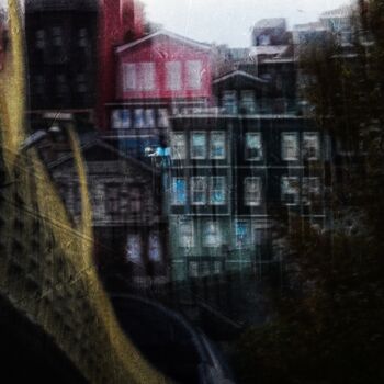 Photography titled "Istanbul façades co…" by Dominique Cahier, Original Artwork, Digital Photography