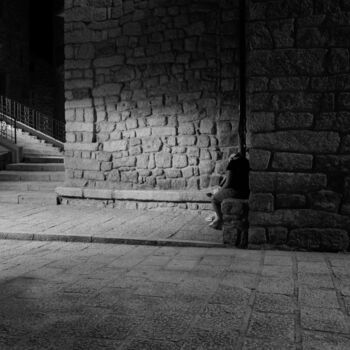 "Sartene by night" başlıklı Fotoğraf Dominique Chabaut tarafından, Orijinal sanat, Dijital Fotoğrafçılık