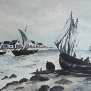 Painting titled "Bretagne.jpg" by Dominique Gascoin, Original Artwork