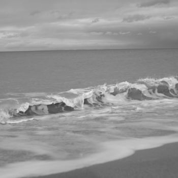 Photographie intitulée "8405 Vague" par Dominique Goujard, Œuvre d'art originale