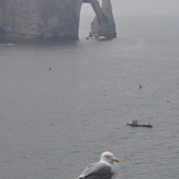 Fotografía titulada "Etretat" por Dominique Goujard, Obra de arte original