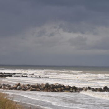 Photography titled "Bord de mer" by Dominique Goujard, Original Artwork