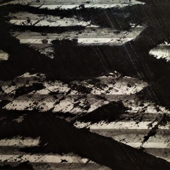 Peinture intitulée "Lumière du noir 22" par Dominique Jolivet, Œuvre d'art originale, Acrylique