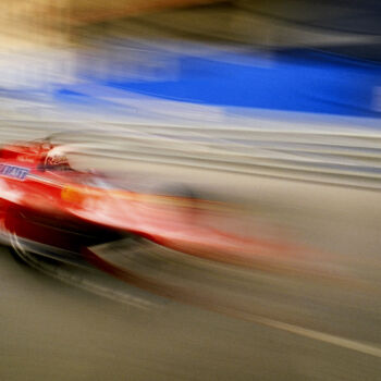 Fotografia zatytułowany „Pironi Ferrari” autorstwa Dominique Leroy, Oryginalna praca