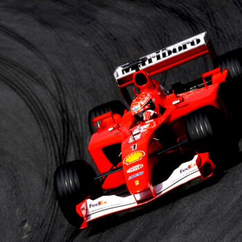 "Michael Schumacher…" başlıklı Fotoğraf Dominique Leroy tarafından, Orijinal sanat