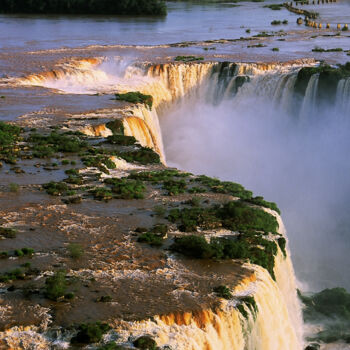 Photography titled "Iguaçu Falls Brésil" by Dominique Leroy, Original Artwork