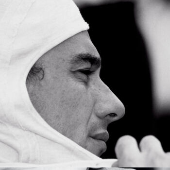 Photographie intitulée "Ayrton Senna Imola…" par Dominique Leroy, Œuvre d'art originale