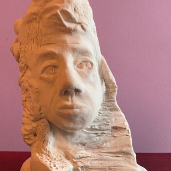 Sculpture titled "La valse" by Dominique-Marie Gibaud Ubelmann, Original Artwork, Clay