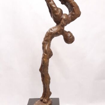Скульптура под названием "love and devotion" - Dominique Peri, Подлинное произведение искусства, Бронза