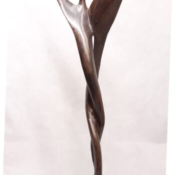 Sculpture titled "pour toujours dans…" by Dominique Peri, Original Artwork, Bronze