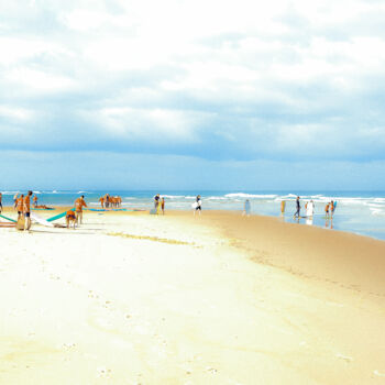 Photography titled "Surf School" by Dominique Petrel, Original Artwork