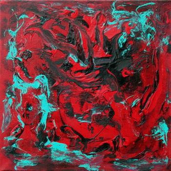 Peinture intitulée "Mystère" par Do Porcel, Œuvre d'art originale, Acrylique