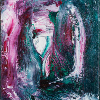 Peinture intitulée "Secret d'Amour" par Do Porcel, Œuvre d'art originale, Acrylique