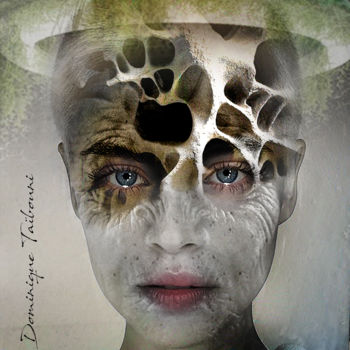 Arts numériques intitulée "L'auréole" par Dominique Taïbouni, Œuvre d'art originale, Photo montage
