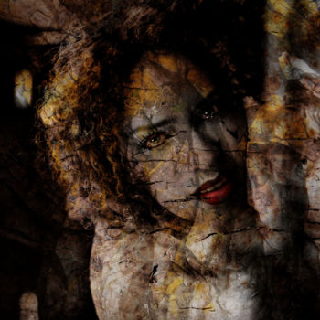 Arts numériques intitulée "Marbrée" par Dominique Taïbouni, Œuvre d'art originale, Photo montage