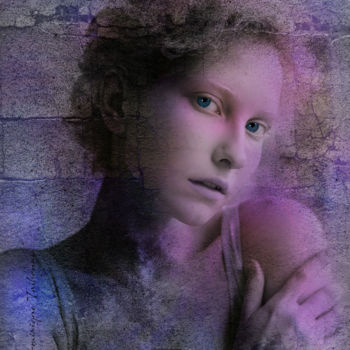 Цифровое искусство под названием "Innocence" - Dominique Taïbouni, Подлинное произведение искусства, Фотомонтаж