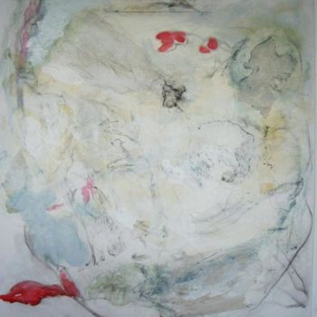 Painting titled "juillet 3" by Dominique Evrard, Original Artwork