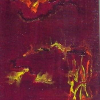 Painting titled "Esprit boréal" by Dominique Fouquart  Domy, Original Artwork