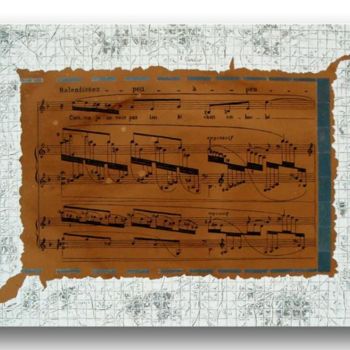 Pintura intitulada "Le Bichon de Ravel" por Dominique Marthouret, Obras de arte originais