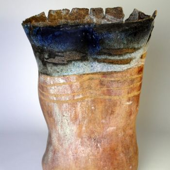 Artigianato intitolato "Vase-buste" da Dominique Mosseray, Opera d'arte originale