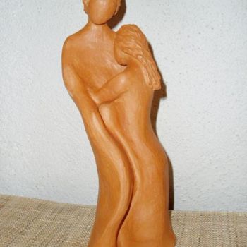 Rzeźba zatytułowany „Intimité” autorstwa Domino, Oryginalna praca