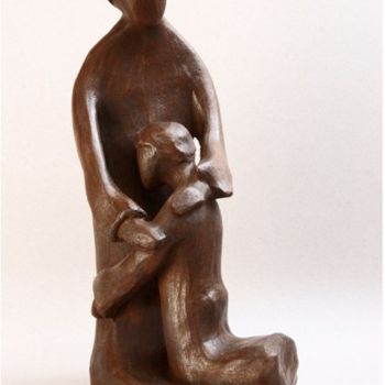 Escultura titulada "le Fils prodigue 1" por Domino, Obra de arte original