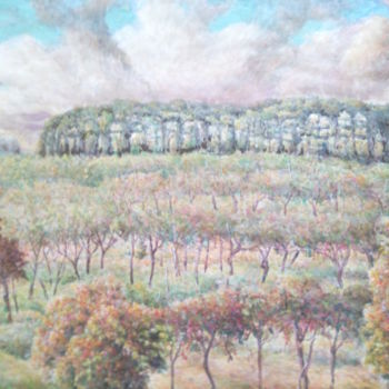 Painting titled "La passata è vicina" by Don Barzaghi, Original Artwork, Watercolor