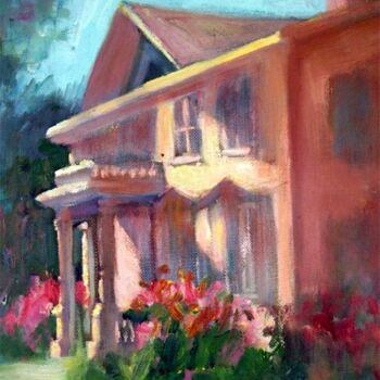 Painting titled "Victorian II" by Don Bourret, Original Artwork, Oil