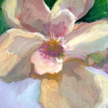 绘画 标题为“Magnolia I” 由Don Bourret, 原创艺术品, 油