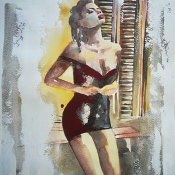 Pittura intitolato "Be mine" da Donatella Marraoni, Opera d'arte originale, Acrilico