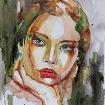 Pittura intitolato "Life is what we mak…" da Donatella Marraoni, Opera d'arte originale, Acquarello