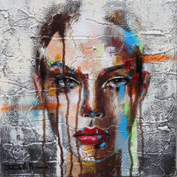 Pittura intitolato "today is the day" da Donatella Marraoni, Opera d'arte originale, Olio