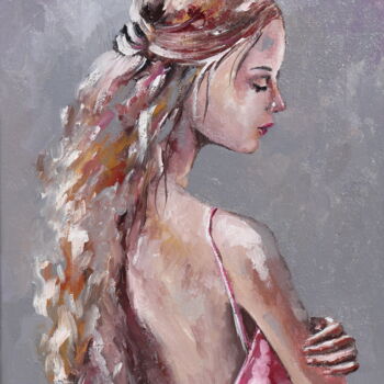 Painting titled "so quite" by Donatella Marraoni, Original Artwork, Oil