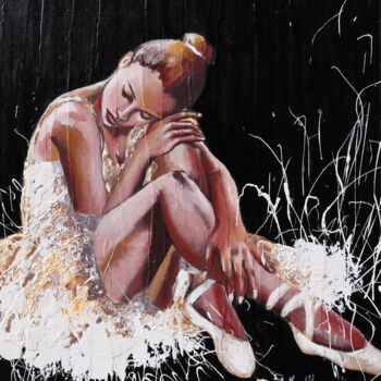 Pittura intitolato "I Wanna Dance with…" da Donatella Marraoni, Opera d'arte originale, Olio