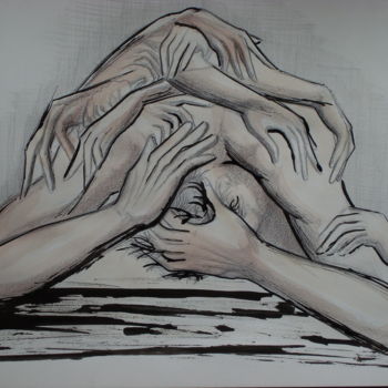 Картина под названием "The choice" - Donatella Marraoni, Подлинное произведение искусства, Акрил