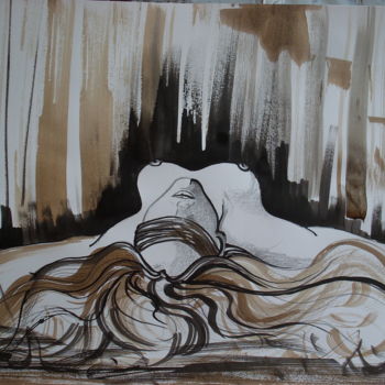 Картина под названием "Più forte di me" - Donatella Marraoni, Подлинное произведение искусства, Акрил