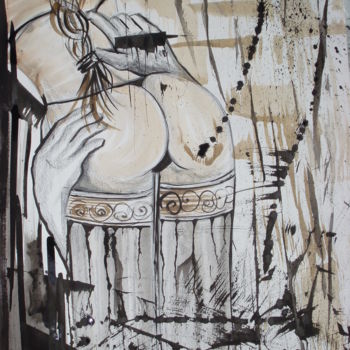 Malerei mit dem Titel "Le tue mani" von Donatella Marraoni, Original-Kunstwerk, Acryl
