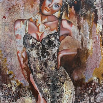Pittura intitolato "I can't wait" da Donatella Marraoni, Opera d'arte originale, Olio