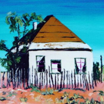 Painting titled ""Madrid House"" by Don David Young (dondavid), Original Artwork