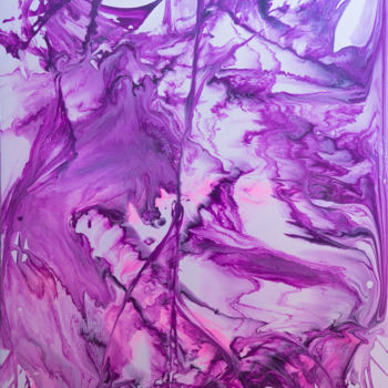 Картина под названием "deep-purple.jpg" - Rey, Подлинное произведение искусства, Акрил