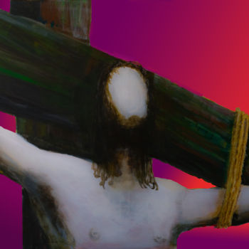 "we are all Christs" başlıklı Tablo Rey tarafından, Orijinal sanat, Akrilik