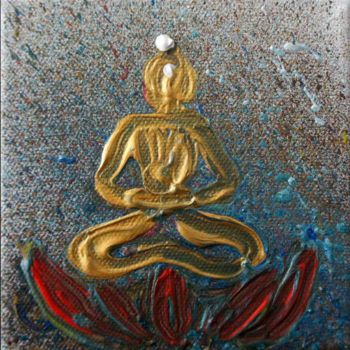 Malarstwo zatytułowany „meditation” autorstwa Dookar Dickyi, Oryginalna praca