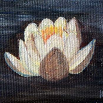 Painting titled "lotus" by Dookar Dickyi, Original Artwork