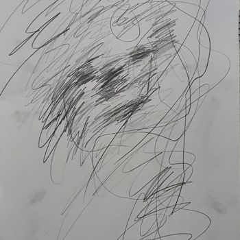 Dessin intitulée "Me?/Я?" par Ds, Œuvre d'art originale, Crayon